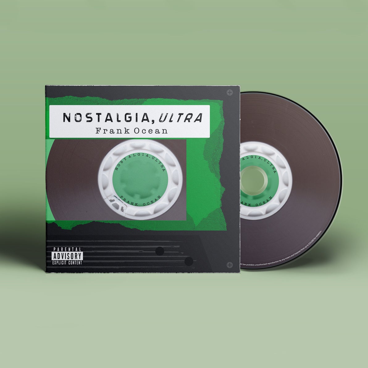 Nostalgia CD Cover | Cee Fitz Design